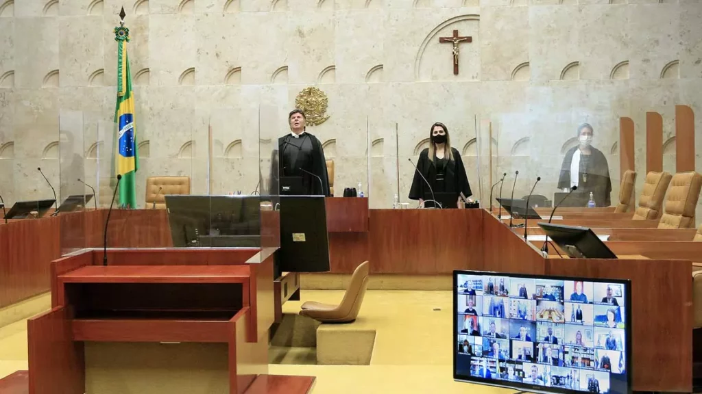 O presidente do Supremo Tribunal Federal (STF) e do Conselho Nacional de Justiça (CNJ), ministro Luiz Fux, abriu o Ano Judiciário 2022. A sessão