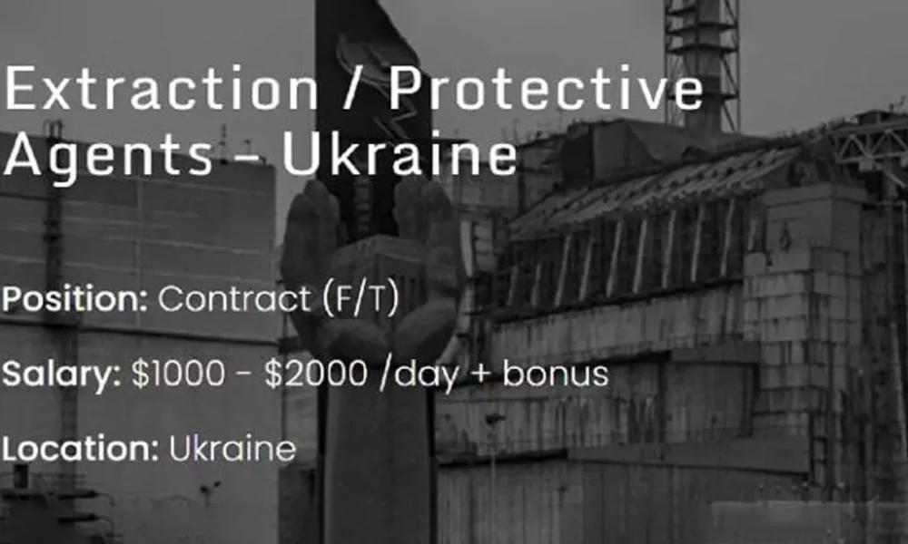 Com a intensificação da guerra da Rússia na Ucrânia, empresa estão recrutando ex-soldados multilíngues dispostos a entrar secretamente na Ucrânia por até US$ 2 mil (cerca de R$ 10 mil) por dia - mais bônus - para ajudar a resgatar famílias ucranianas. As informações são da BBC News.