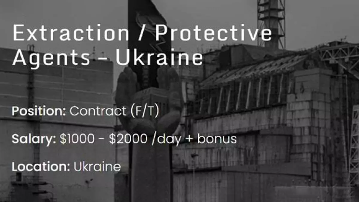 Com a intensificação da guerra da Rússia na Ucrânia, empresa estão recrutando ex-soldados multilíngues dispostos a entrar secretamente na Ucrânia por até US$ 2 mil (cerca de R$ 10 mil) por dia - mais bônus - para ajudar a resgatar famílias ucranianas. As informações são da BBC News.