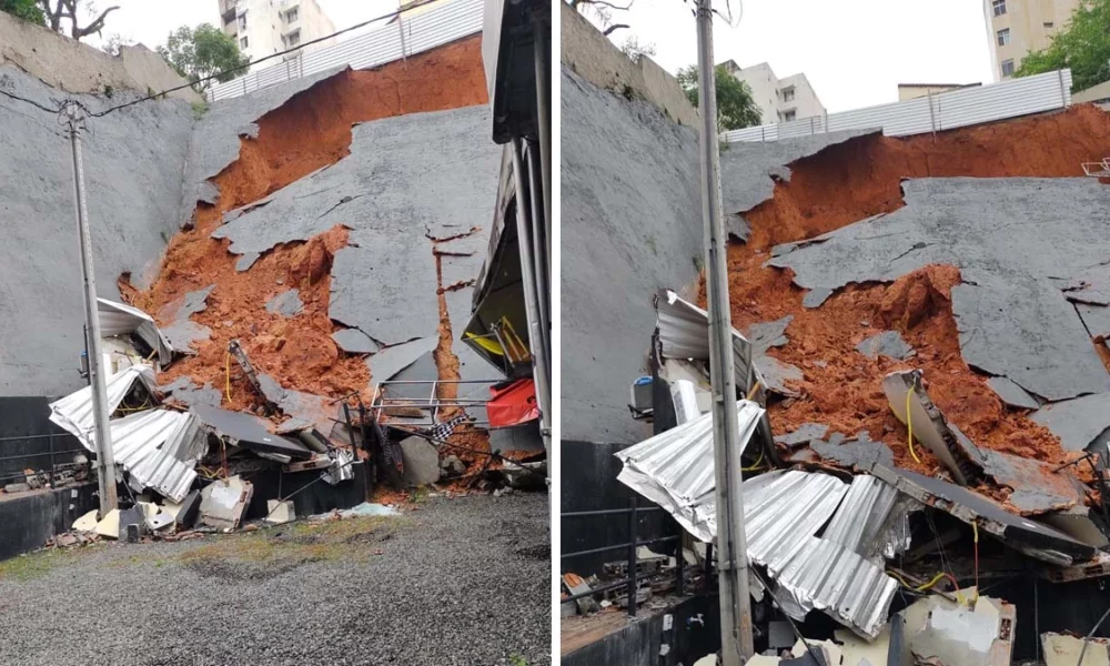 A frente fria que chegou no último sábado (16) à capital baiana teve as chuvas intensificadas desde a madrugada de domingo (17), com risco