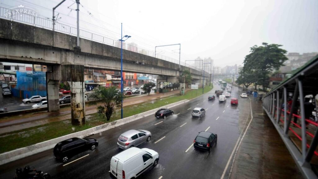 causar elevados volumes de chuva na região do Recôncavo Baiano, incluindo Salvador, entre este sábado (16) até a segunda-feira