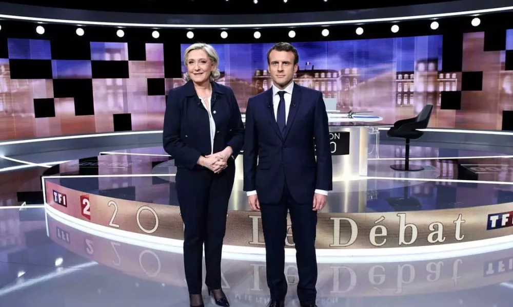 Emmanuel Macron e Marine Le Pen se enfrentarão em um debate ao vivo na TV na noite desta quarta-feira (20) que pode ser crucial