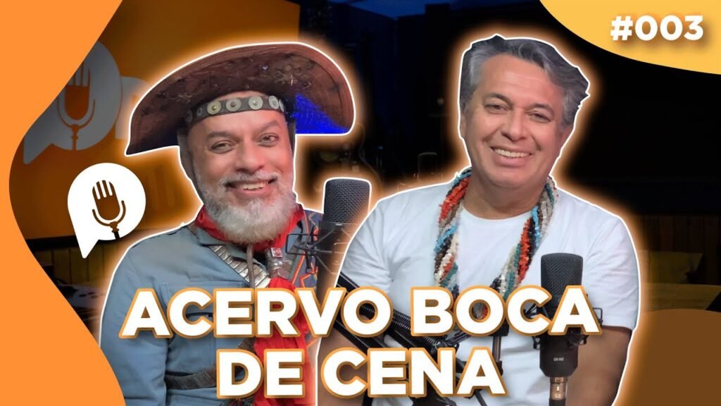 Hoje batemos um papo com Maurício Martins e Widotto Áquila do Acervo Boca de Cena, uma instituição artística e cultural, que há mais de 20
