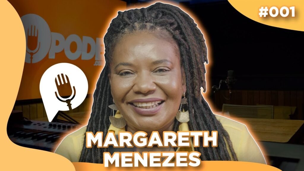 A grande estreia do podcast PODE.com foi com uma das maiores estrelas do cenário musical brasileiro, a fantástica Margareth Menezes.