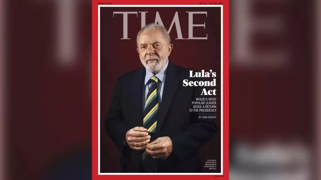 Uma das publicações mais conceituadas do mundo, a revista Time publica nesta quarta-feira (4) traz na capa da sua mais nova