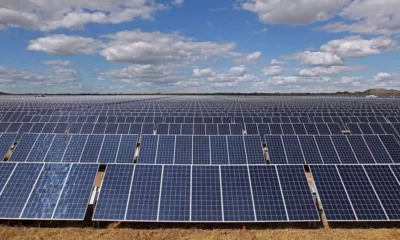 centrais fotovoltaicas Irecê, com capacidade instalada de produção de 133,3 Megawatts (MW) por ano, no município baiano de João Dourado.