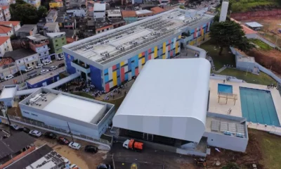 laboratórios, auditório. Toda a estrutura adequada para o ensino em tempo integral está presente no novo Colégio Estadual de Vila Canária, em