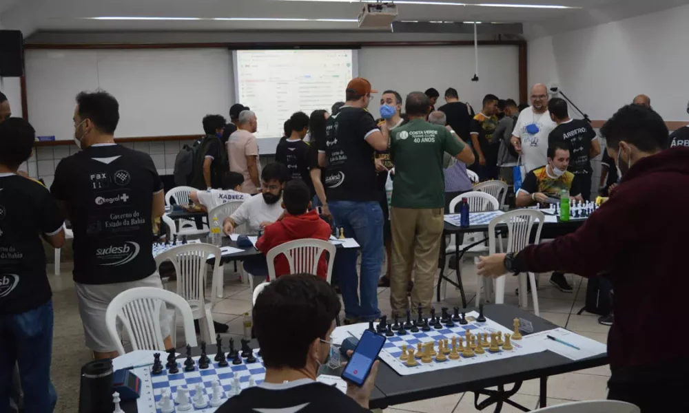 Após mais de seis anos sem sediar um torneio nacional de xadrez, a cidade de Salvador volta a receber um campeonato da