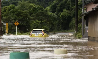 A agência emitiu, nesta quinta-feira (4), um alerta emergencial de fortes chuvas em partes de Niigata