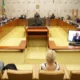 O presidente do Supremo Tribunal Federal (STF), ministro Luiz Fux, abriu os trabalhos colegiados do semestre com um