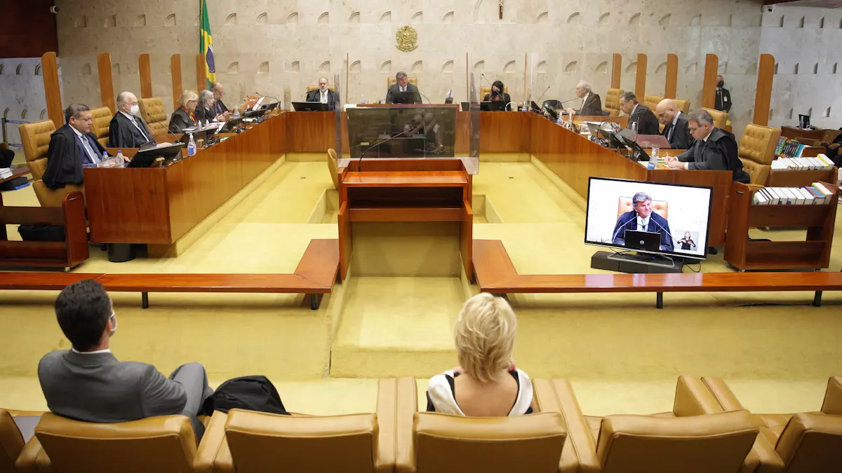 O presidente do Supremo Tribunal Federal (STF), ministro Luiz Fux, abriu os trabalhos colegiados do semestre com um