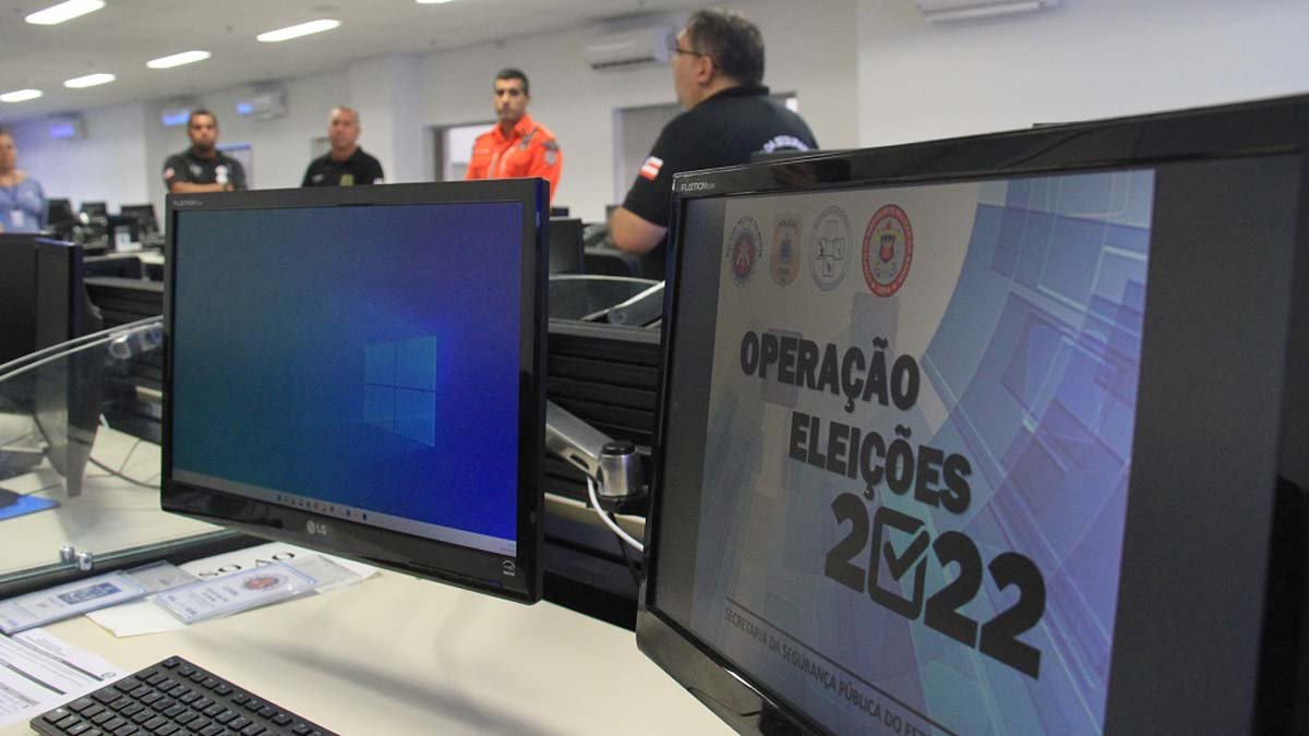 acompanhamento de ocorrências durante o 2° turno das Eleições 2022. No próximo domingo (30), mais de 11 milhões de baianos