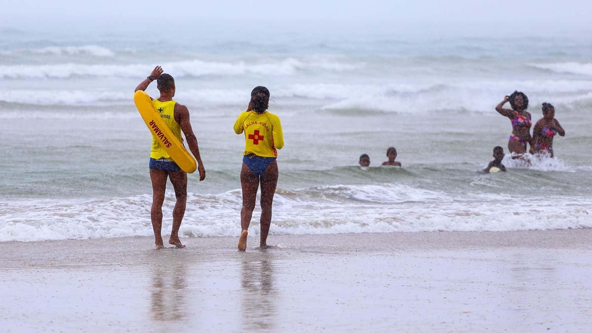 alerta é da Coordenadoria de Salvamento Marítimo de Salvador (Salvamar), que registrou 23 afogamentos nas praias da capital baiana,