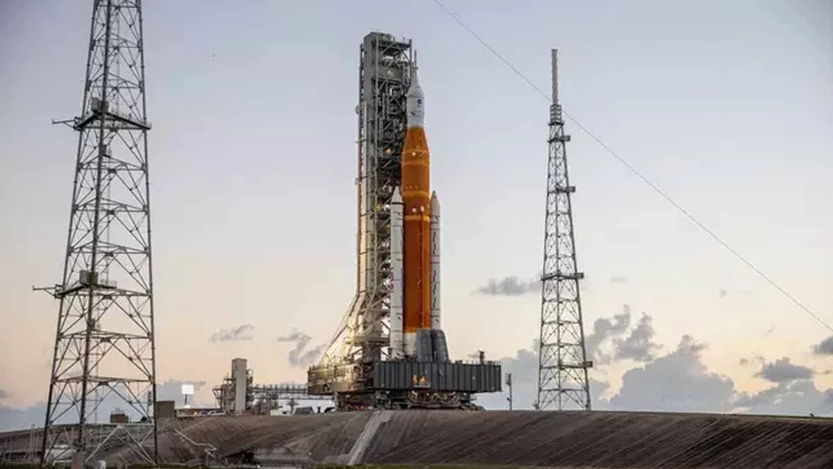 A Nasa, agência espacial americana, lançou nesta quarta-feira (16) seu novo e gigantesco foguete lunar, o Sistema de Lançamento Espacial (SLS