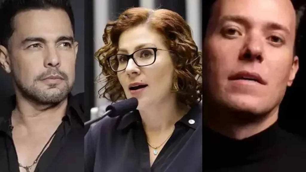 Os perfis no Twitter do cantor Zezé di Camargo, da deputada federal Carla Zambelli (PL-SP) e do pastor evangélico André Valadão foram bloquead