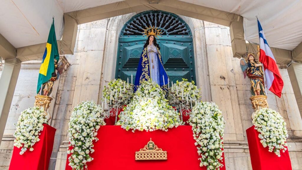A Festa de Nossa Senhora da Conceição da Praia, padroeira da Bahia, vai resultar em alterações no trânsito da região do Comércio,