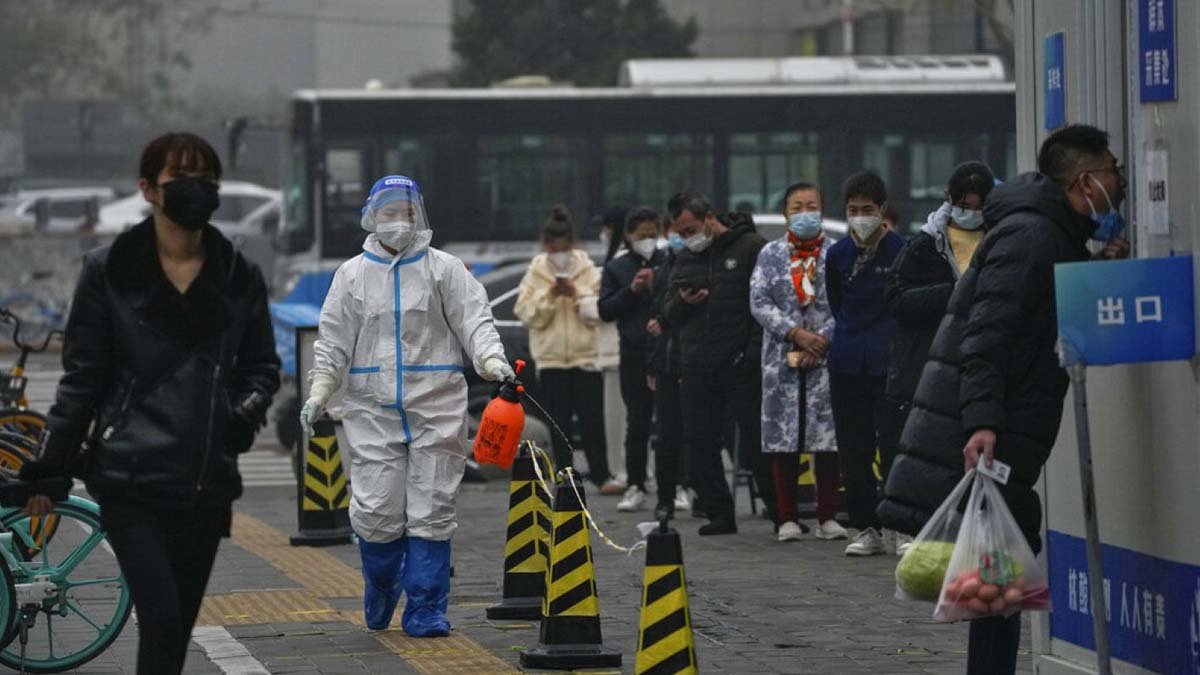 fim global da emergência pandêmica do Covid-19 por causa de uma onda potencialmente devastadora que está por vir na China