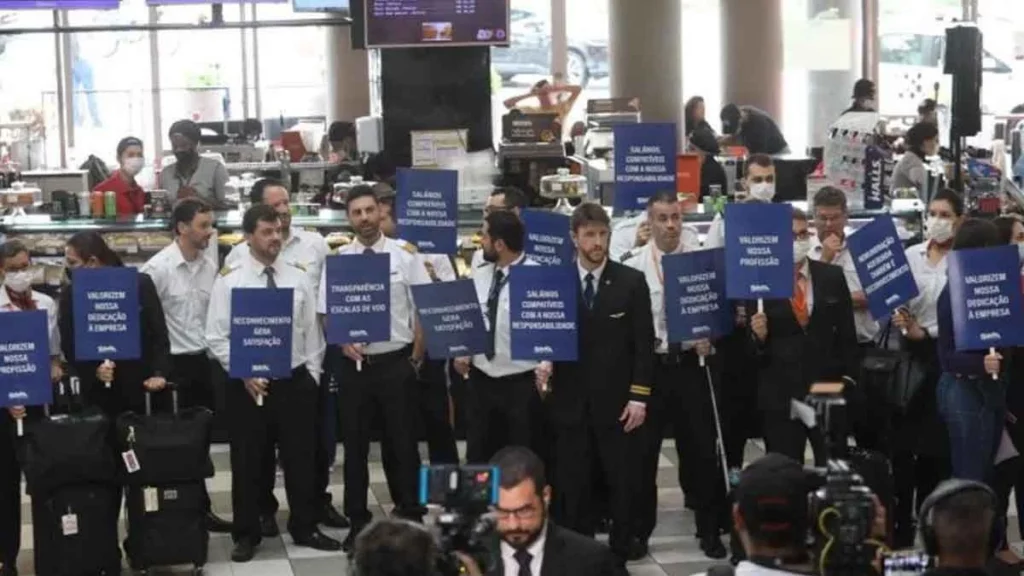 Aeronautas não aceitaram a proposta na assembleia online do Sindicato Nacional dos Aeronautas (SNA) e representantes das empresas aérea