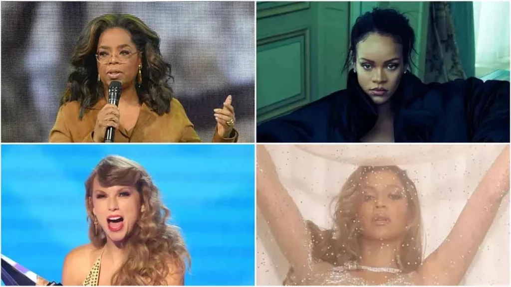 As cantoras Taylor Swift, Rihanna e Beyoncé estão entre as 100 mulheres mais poderosas do mundo em 2022, de acordo com a revista "Forbes". A p