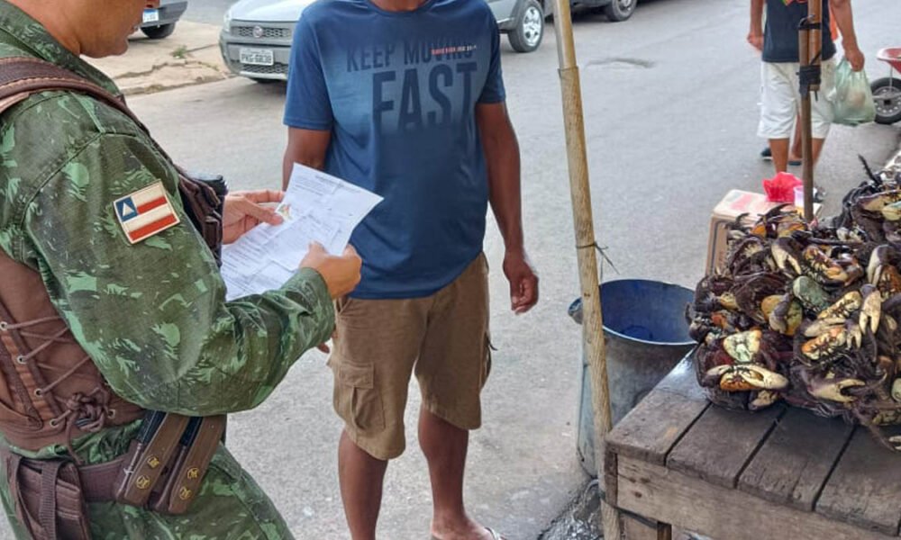 A segunda fase da operação “Período do Defeso do Caranguejo Uçá”, resgatou 162 crustáceos (caranguejo e guaiamum), no domingo (22).