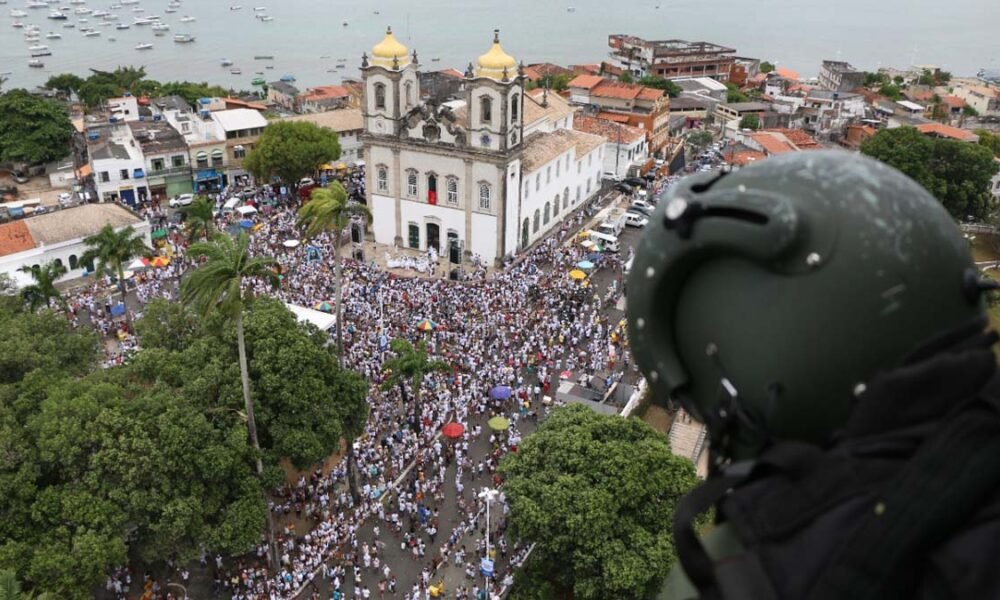 de 7 km percorridos pelos devotos do Senhor do Bonfim, na próxima quinta-feira (12), durante o tradicional cortejo e Lavagem