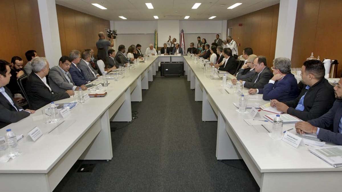 O governador da Bahia, Jerônimo Rodrigues, realizou nesta quarta-feira (4) uma reunião com os secretários recém-empossados.