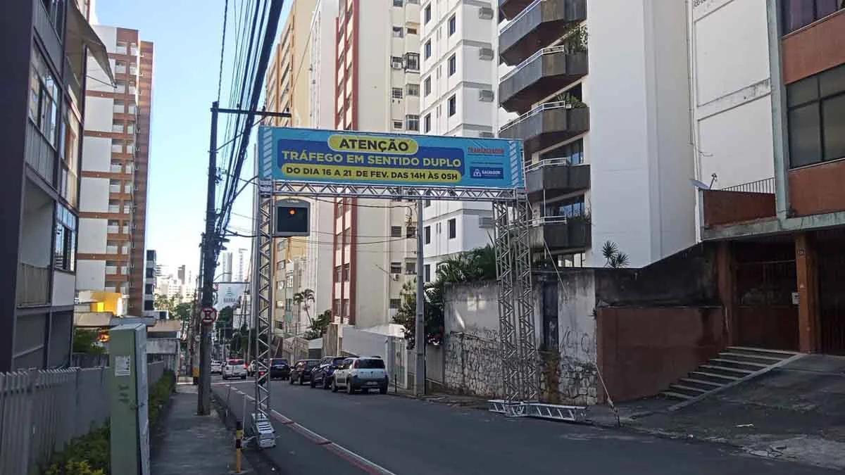 Salvador (Transalvador) da quinta-feira (16) até a terça-feira (21), último dia de Carnaval, sempre no período das 14h às 5h do dia seguinte.