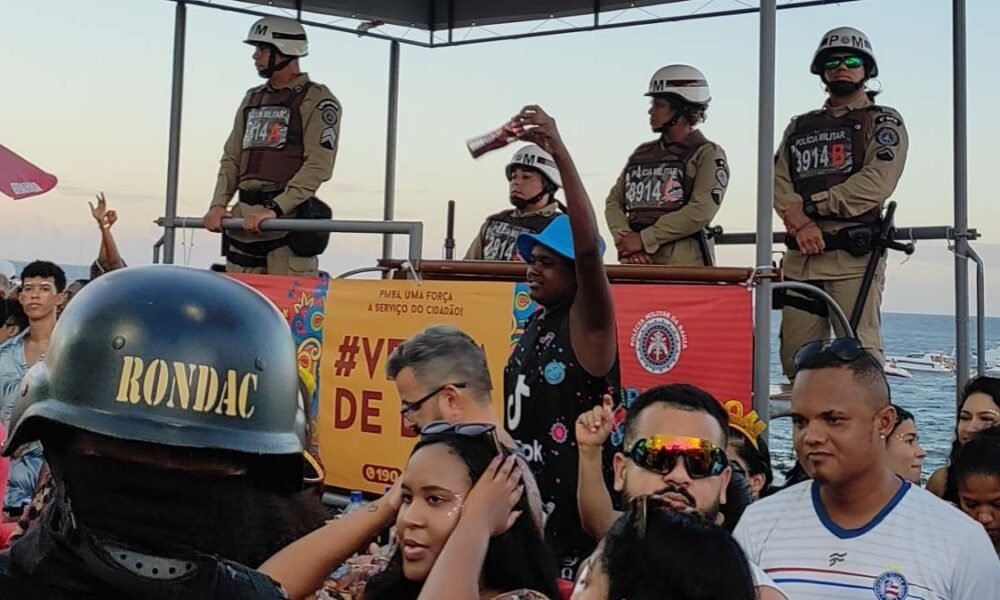O uso de tecnologias e reforço da Segurança Pública da Bahia (SSP) no Carnaval 2023 de Salvador já apresenta dados representativos para