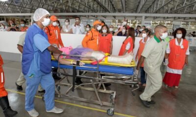 atender mais de 40 pessoas. Nesta quarta-feira (8), o Centro de Múltiplas Vítimas foi testado em uma simulação preparativa para o