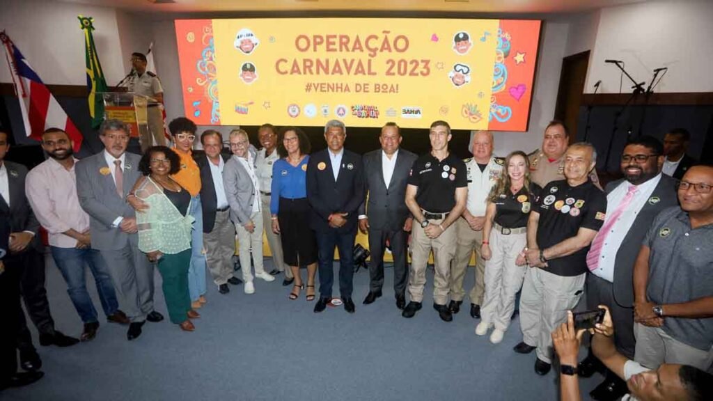 Foi apresentado na segunda-feira (13), a Operação Carnaval 2023 realizada pela Secretaria de Segurança Pública (SSP), no Batalhão Especializa