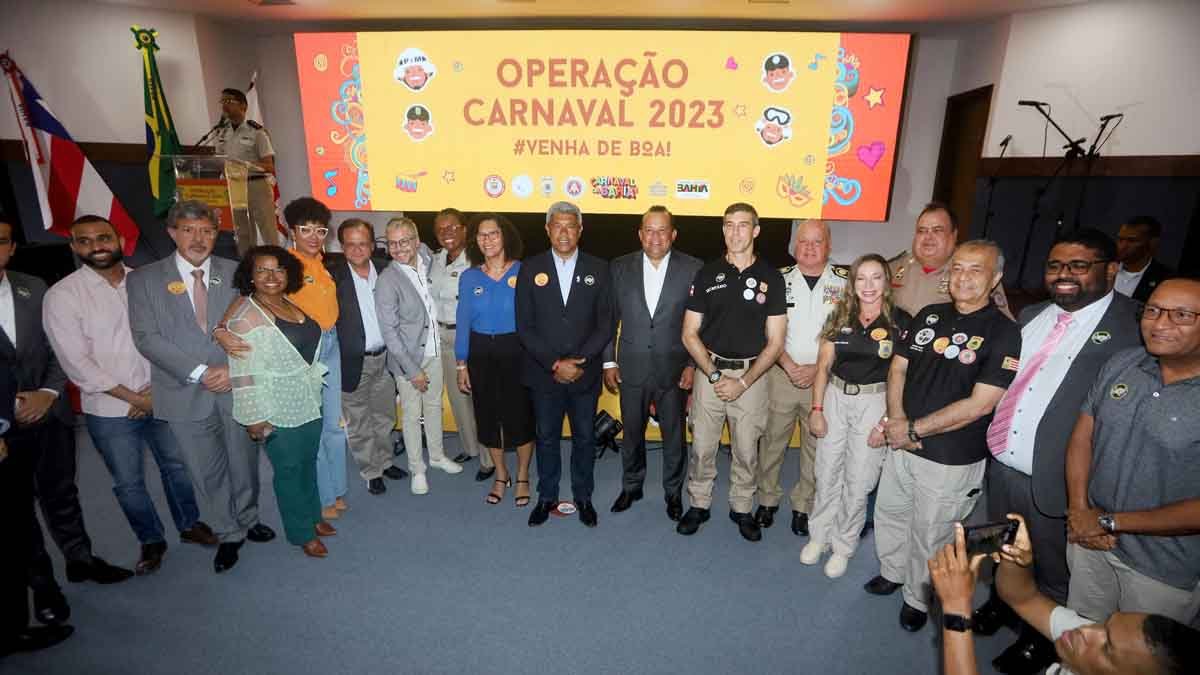 Foi apresentado na segunda-feira (13), a Operação Carnaval 2023 realizada pela Secretaria de Segurança Pública (SSP), no Batalhão Especializa