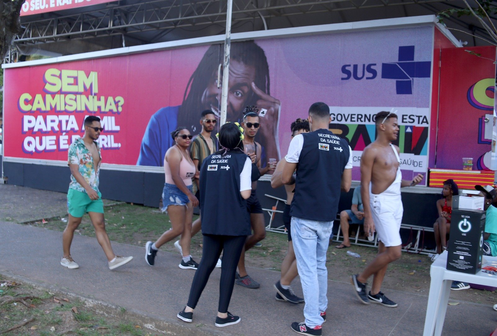 A Secretaria da Saúde do Estado da Bahia (Sesab) está com uma série de ações nas áreas da saúde no Carnaval de 2023.