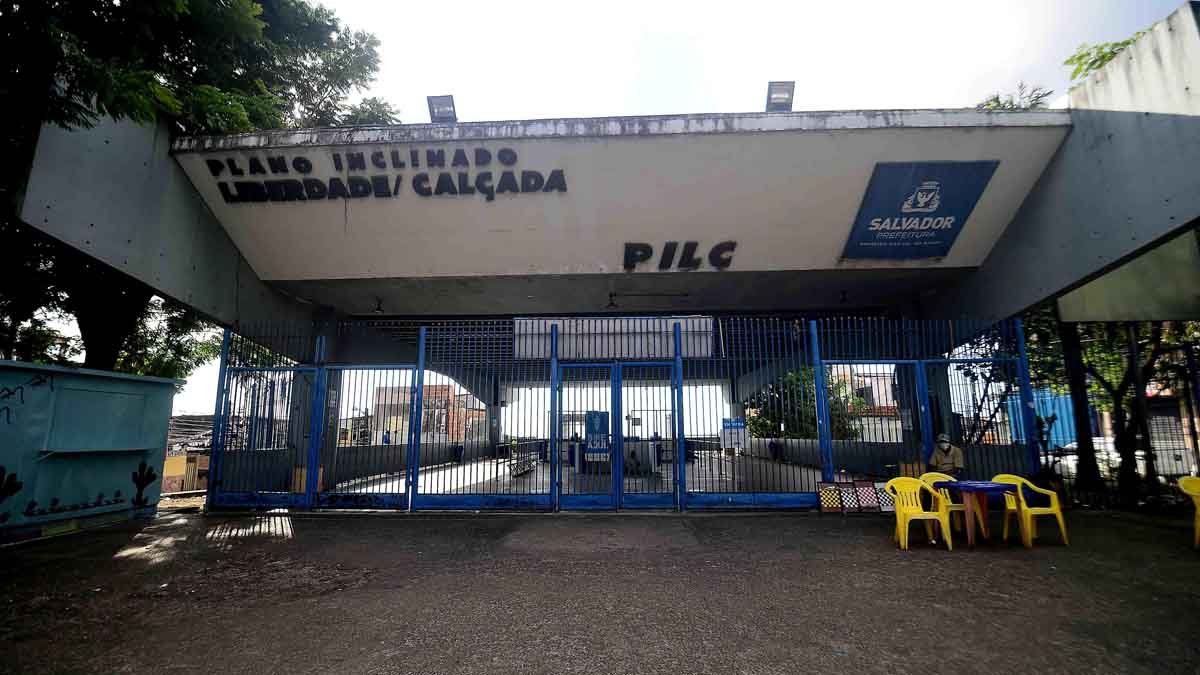 O Plano Inclinado Liberdade/Calçada (PILC), que faz a ligação entre as duas regiões da cidade, terá o atendimento suspenso nesta quinta-feira