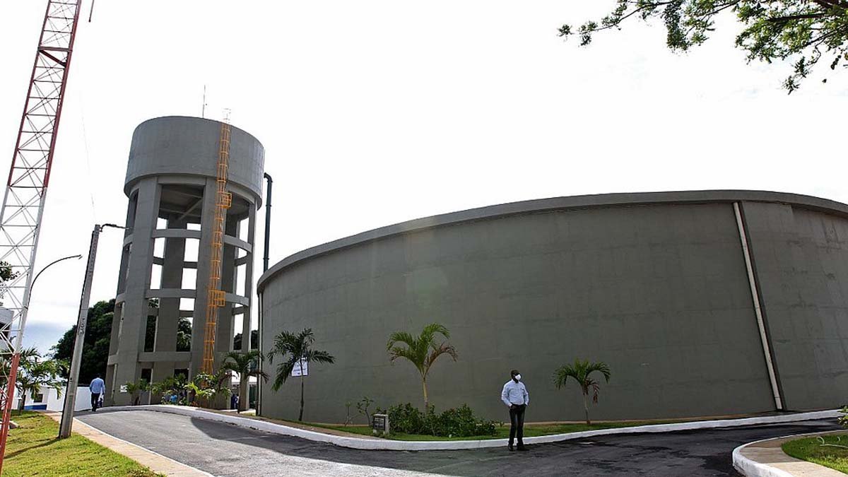 Empresa Baiana de Águas e Saneamento (Embasa) realizará obra que vai interligar um trecho de quatro quilômetros de duplicação de adutora