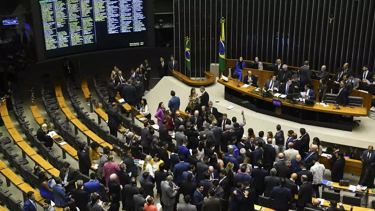 Rodrigo Pacheco, fez a leitura do requerimento de instalação da comissão parlamentar mista de inquérito (CPMI) para apurar