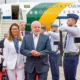 O presidente Luiz Inácio Lula da Silva embarcou na noite desta quinta-feira (20) para visita de Estado a Portugal e Espanha,