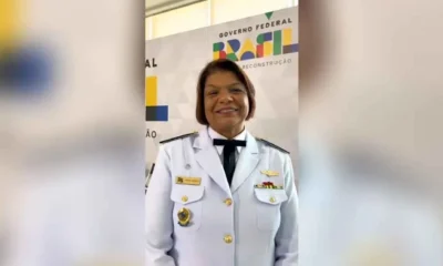 A Marinha do Brasil promoveu a médica Maria Cecilia Barbosa à almirante. Com isso, ela se torna a primeira mulher negra a ser promovida a ofic