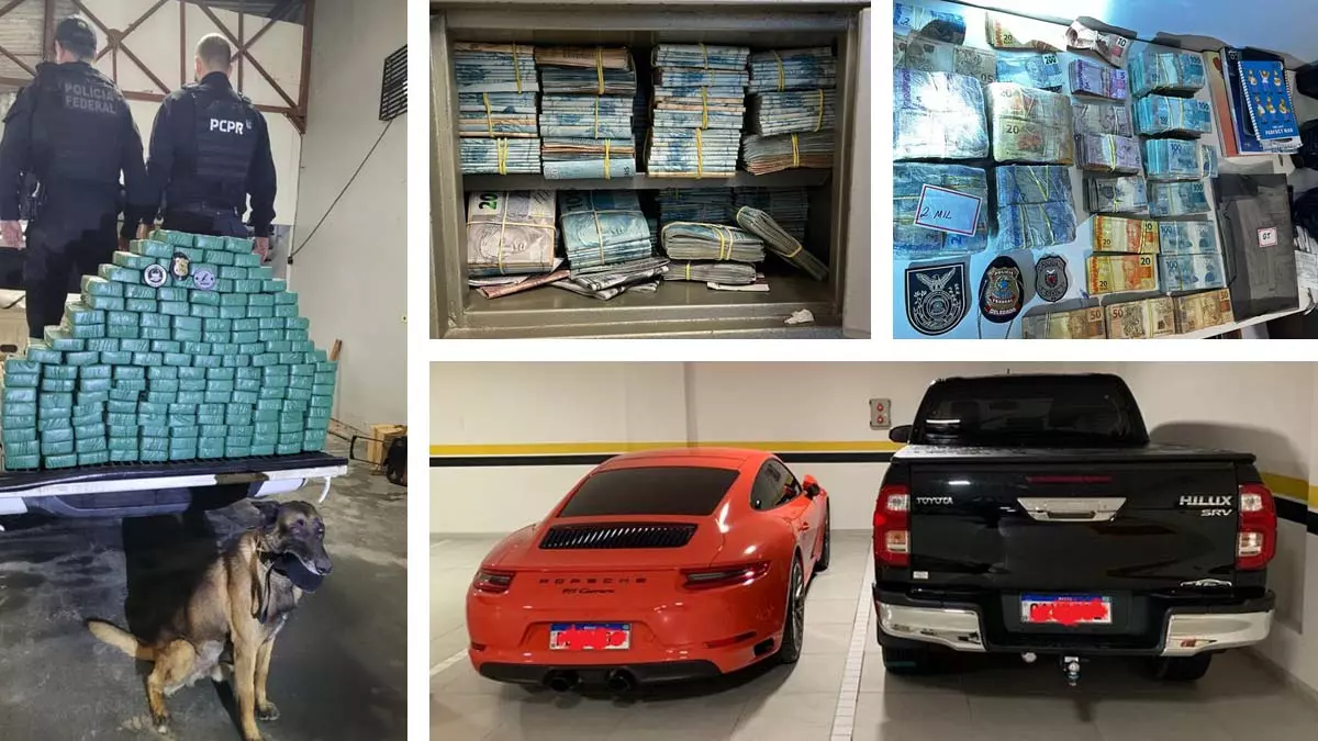 As investigações revelaram que a Organização Criminosa, constituiu uma complexa estrutura logística para operacionalizar as