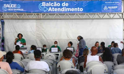 O programa Saúde nos Bairros chega nesta quarta-feira (21) ao bairro de Fazenda Coutos III, no Subúrbio Ferroviário. A estrutura foi montada