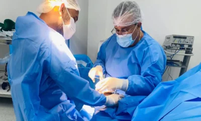 A primeira cirurgia do Hospital Regional Piemonte do Paraguaçu, localizado em Itaberaba, foi realizada na tarde