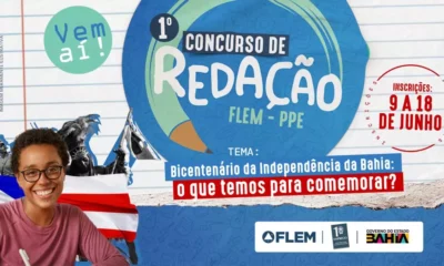 a Fundação Luis Eduardo Magalhães (FLEM) lança o primeiro concurso de redação para beneficiárias e beneficiários ativos do
