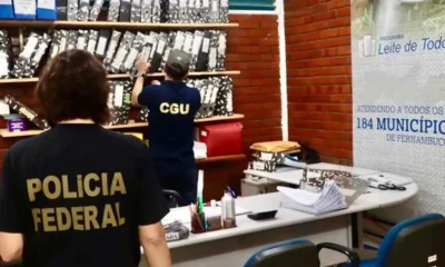 A Polícia Federal (PF) em Pernambuco, em conjunto com a Controladoria Geral da União e a Receita Federal, deflagrou, na manhã desta terça-fei