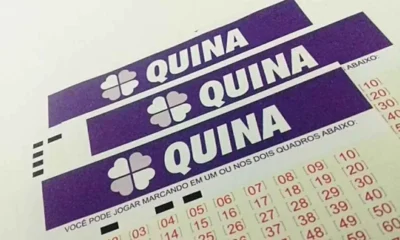 O concurso 6167 teve uma aposta vencedora do prêmio da Quina, sorteado na segunda-feira (5), em São Paulo. Uma aposta de Salvador levou sozinh