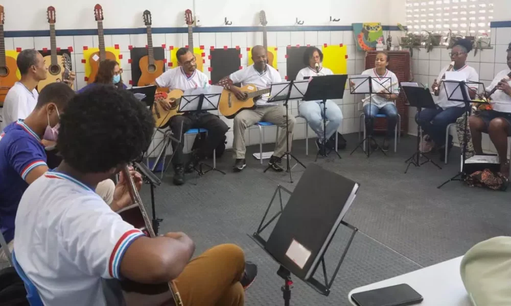 A vocação musical baiana está bem representada pelos 186 estudantes do Centro Estadual de Educação Profissional (CEEP) em Música.