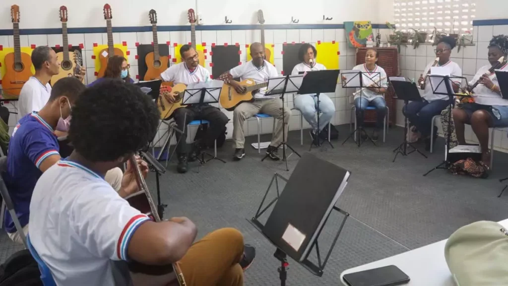 A vocação musical baiana está bem representada pelos 186 estudantes do Centro Estadual de Educação Profissional (CEEP) em Música.