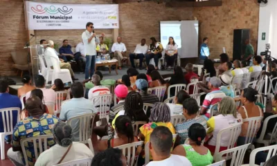 participou, nesse domingo (09), da abertura do Fórum Municipal de Desenvolvimento Socioeconômico e Combate à Fome de Maragogipe,