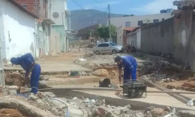 Técnicos da Superintendência de Proteção e Defesa Civil da Bahia (Sudec), estão, neste momento, em Brumado para realizar