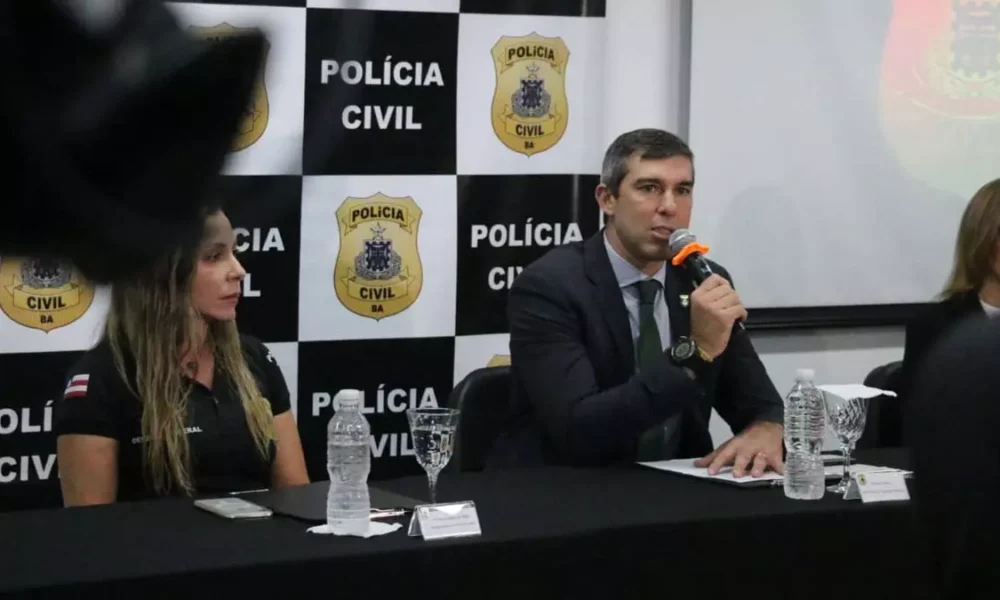 (SSP) anunciou, nesta segunda-feira (4), em uma coletiva de imprensa realizada em Salvador, a prisão de três suspeitos de participarem