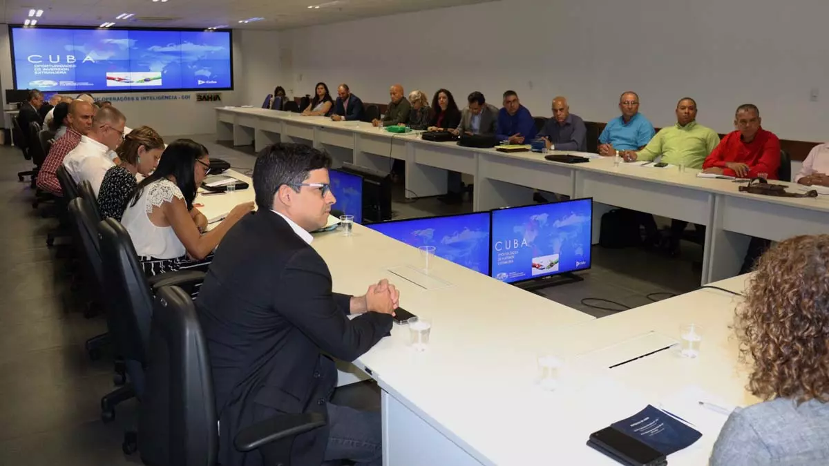 Bahia e Cuba têm avançado em suas relações comerciais. Representantes do Governo do Estado e do país da América Central