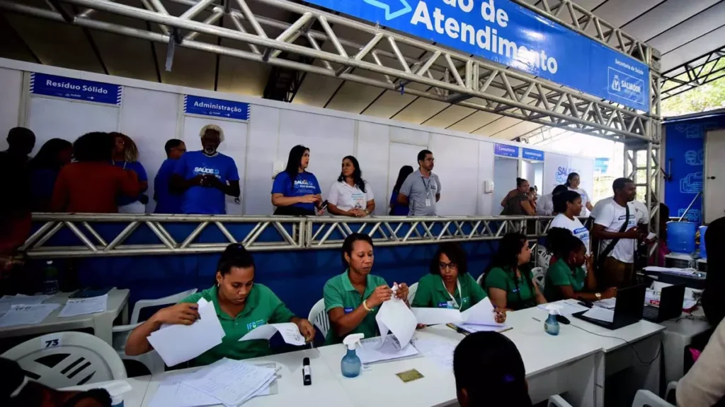 Os moradores da Federação e adjacências recebem o programa Saúde nos Bairros, que facilita o acesso da população a uma gama